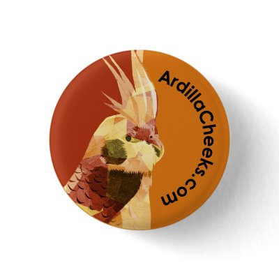 Amigo Cockatiel Promo Buttons by ardillacheeks