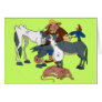 AMIGOS DE DON QUIJOTE - 400 Años - Cervantes Greeting Card AMIGOS DE DON QUIJOTE - 400 Años - Cervantes Greeting Card