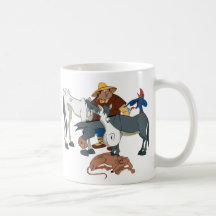 AMIGOS DE DON QUIJOTE - 400 Años - Cervantes taza Coffee Mugs