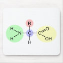 Amino Acid Diagram mousepads