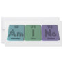 Amino-Am-I-No-Americium-Iodine-Nobelium Rack Card