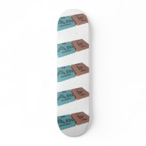 Amir as Am Americium  and Ir Iridium Skate Board