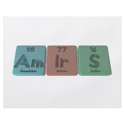 Amirs-Am-Ir-S-Americium-Iridium-Sulfur Flyer by ChemicalWords
