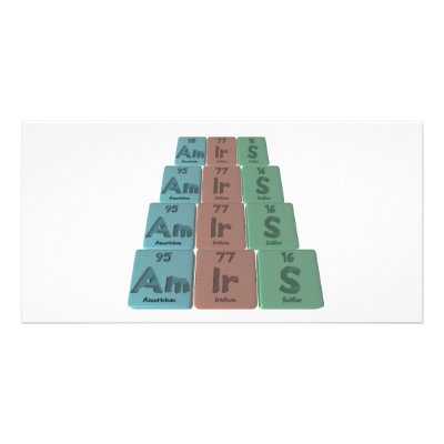 Amirs-Am-Ir-S-Americium-Iridium-Sulfur Photo Card Template by ChemicalWords