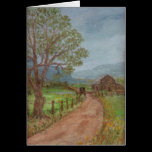 Amish Buggy Going Home cards