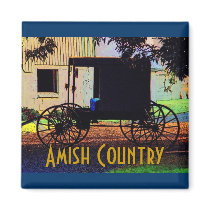 Amish Buggy Magnet
