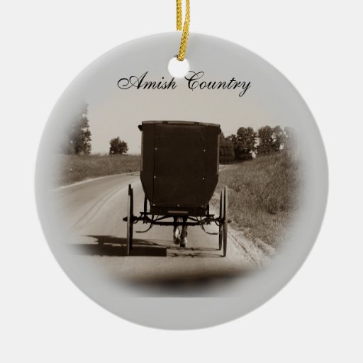 amish buggy ornament zazzle amish buggy ornament zazzle