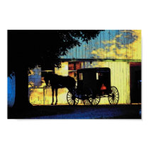 Amish Buggy Poster posters