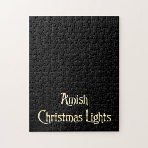 amish christmas lights jigsaw puzzle zazzle amish christmas lights jigsaw puzzle zazzle
