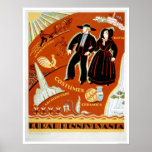 Amish Costume Tradition 1938 WPA Print