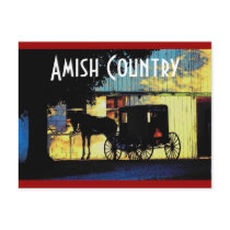 Amish Country Postcard by RickDouglas Amish Country Postcard