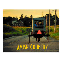 Amish Country Postcard