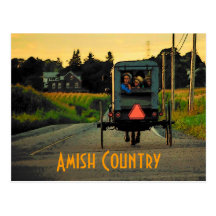 Amish Country Postcard