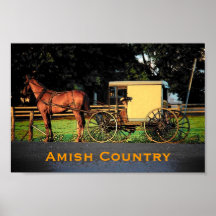 Amish Country Poster