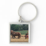 Amish Country simple people in farming with Keychain