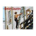 Amish Country (Workman) Postcard