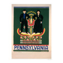 Amish Couple Costumes 1938 WPA posters