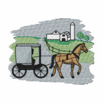 Amish Farm embroidered shirts