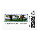 Amish House Shipshewana Indiana postage