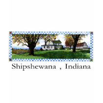 Amish House Shipshewana Indiana t-shirts