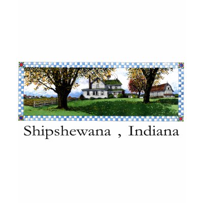 Amish House Shipshewana Indiana T Shirts by scottlhendrie