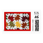 Amish Leaves Stamps