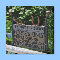 Amish Parking Sign magnets