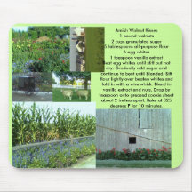 Amish Recipes Mouse Pad