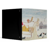 Amish Village Vinyl Binders