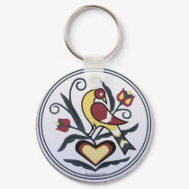 AmishHex-LoveBird keychains