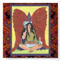Amisi Angel on Moroccan Rug posters by redqueenself Amisi Angel on Moroccan Rug posters