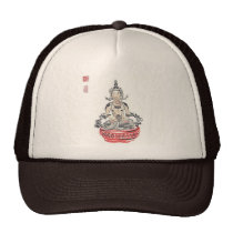 Amitabha Buddha Meditating Hat hats