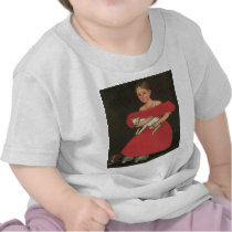 Ammi Phillips Girl in Red with her cat and dog Tee Shirts