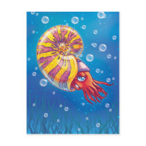 Ammonite postcards