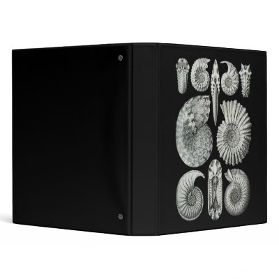 Ammonites Vinyl Binder by Ernst_Haeckel