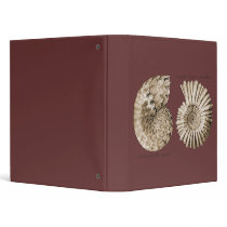 Ammonites 3 Ring Binders