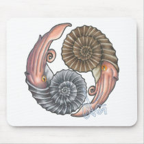 Ammonites mousepads by vinedale Ammonites mousepads