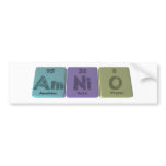 Amnio-Am-Ni-O-Americium-Nickel-Oxygen Bumper Stickers