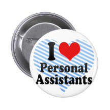 Amo a ayudantes personales pins