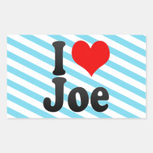 Amo a Joe Etiquetas
