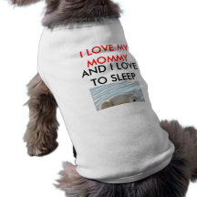 Amo a mi mamá ropa de perros