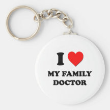 Amo a mi médico de cabecera llaveros personalizados