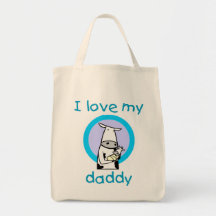 Amo a mi papá (la vaca) bolsa