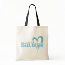 Amo a mi soldado bolsas
