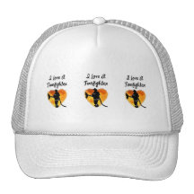 Amo a un bombero gorras