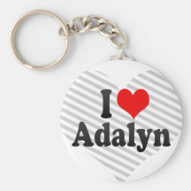 Amo Adalyn Llaveros