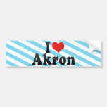 Amo Akron Etiqueta De Parachoque