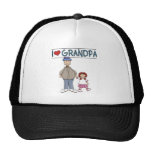 Amo al chica pelirrojo del abuelo gorros  