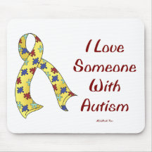 AMO ALGUIEN CON AUTISMO ALFOMBRILLAS DE RATON