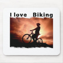 Amo Biking Gnarly Alfombrillas De Ratones